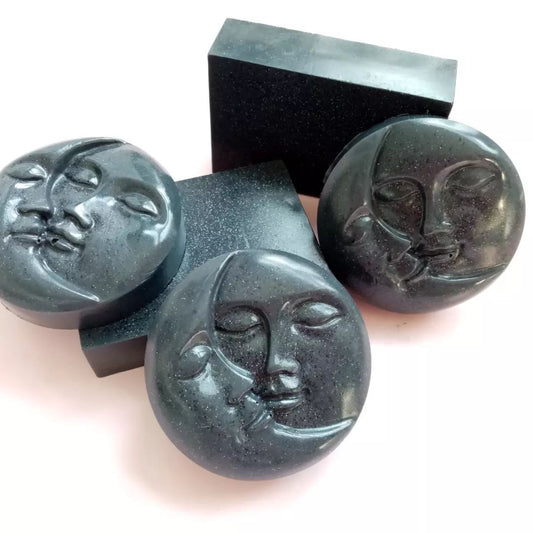 Activated charcoal soap